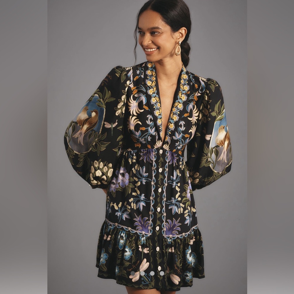 FARM Rio Multicolor Floral Dress - Picture 2 of 10